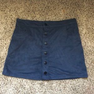 Blue Express Skirt